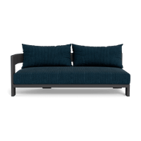 Victoria Aluminum 2 Seat 1 Arm Left