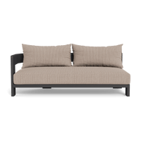 Victoria Aluminum 2 Seat 1 Arm Left