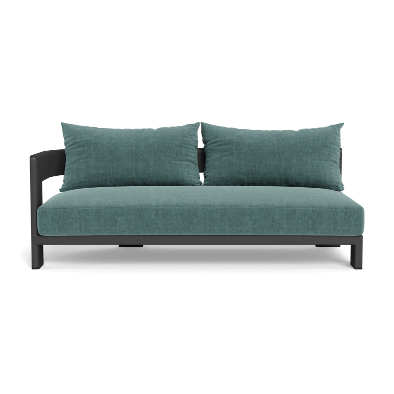 Victoria Aluminum 2 Seat 1 Arm Left