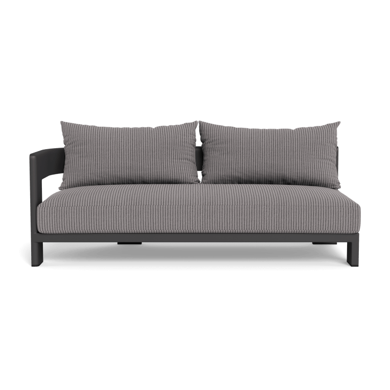 Victoria Aluminum 2 Seat 1 Arm Left