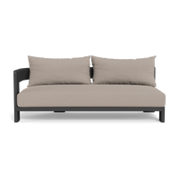 Victoria Aluminum 2 Seat 1 Arm Left