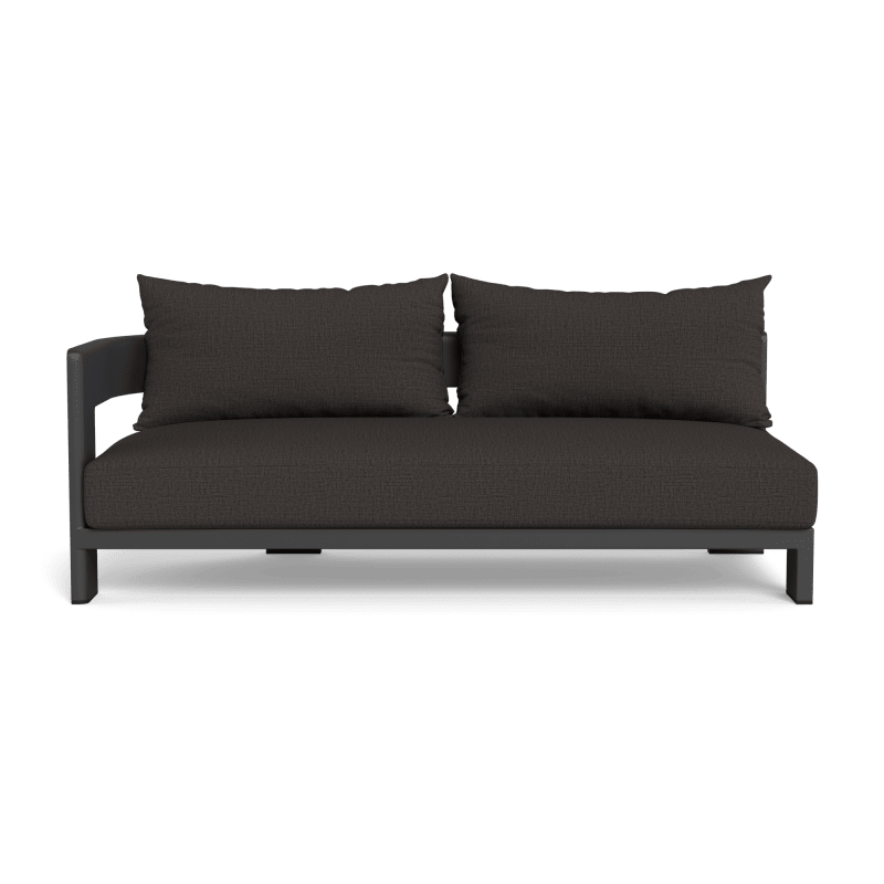 Victoria Aluminum 2 Seat 1 Arm Left