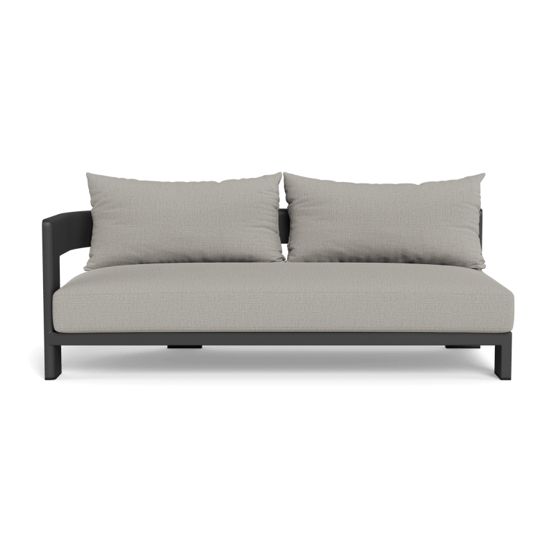 Victoria Aluminum 2 Seat 1 Arm Left