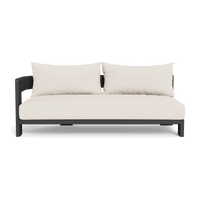 Victoria Aluminum 2 Seat 1 Arm Left