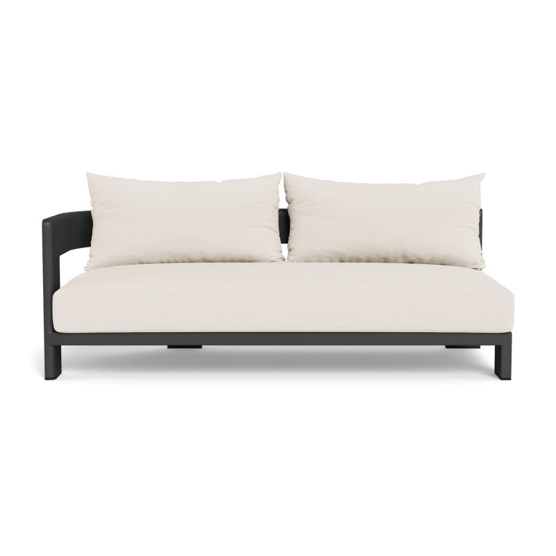 Victoria Aluminum 2 Seat 1 Arm Left