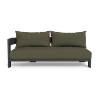 Victoria Aluminum 2 Seat 1 Arm Left