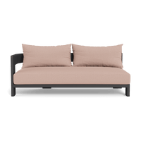 Victoria Aluminum 2 Seat 1 Arm Left