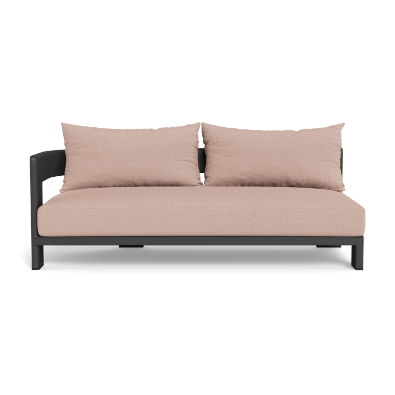 Victoria Aluminum 2 Seat 1 Arm Left