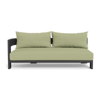 Victoria Aluminum 2 Seat 1 Arm Left