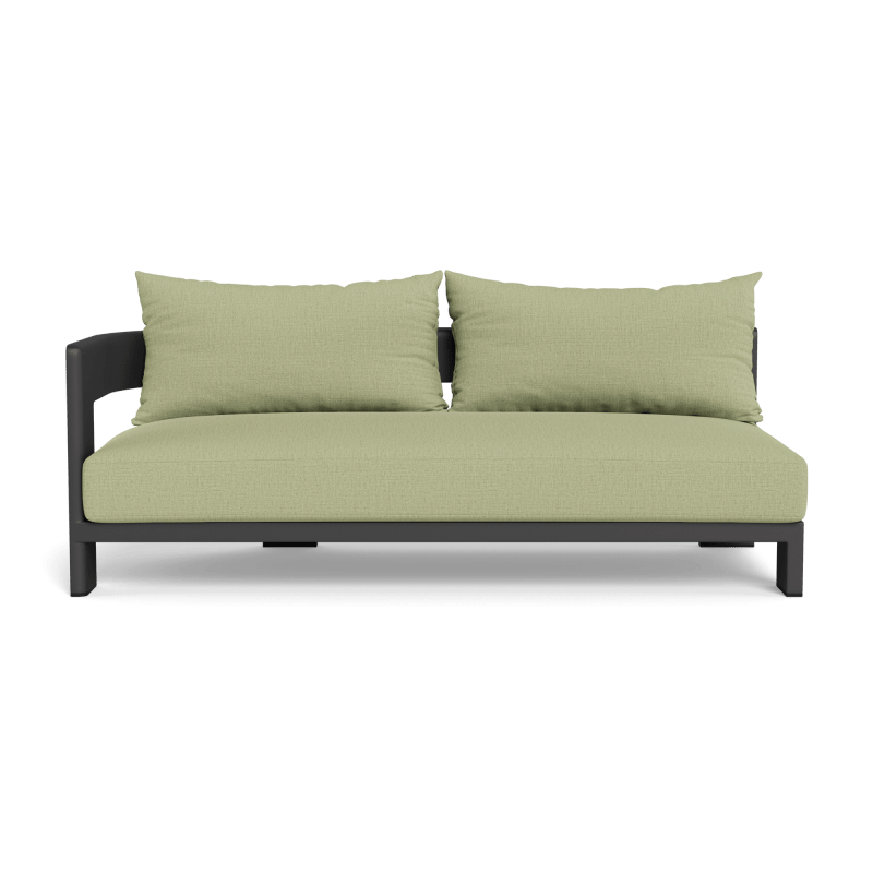 Victoria Aluminum 2 Seat 1 Arm Left