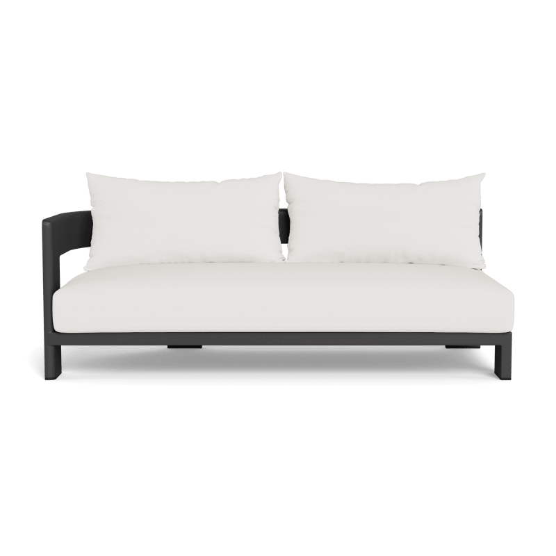 Victoria Aluminum 2 Seat 1 Arm Left