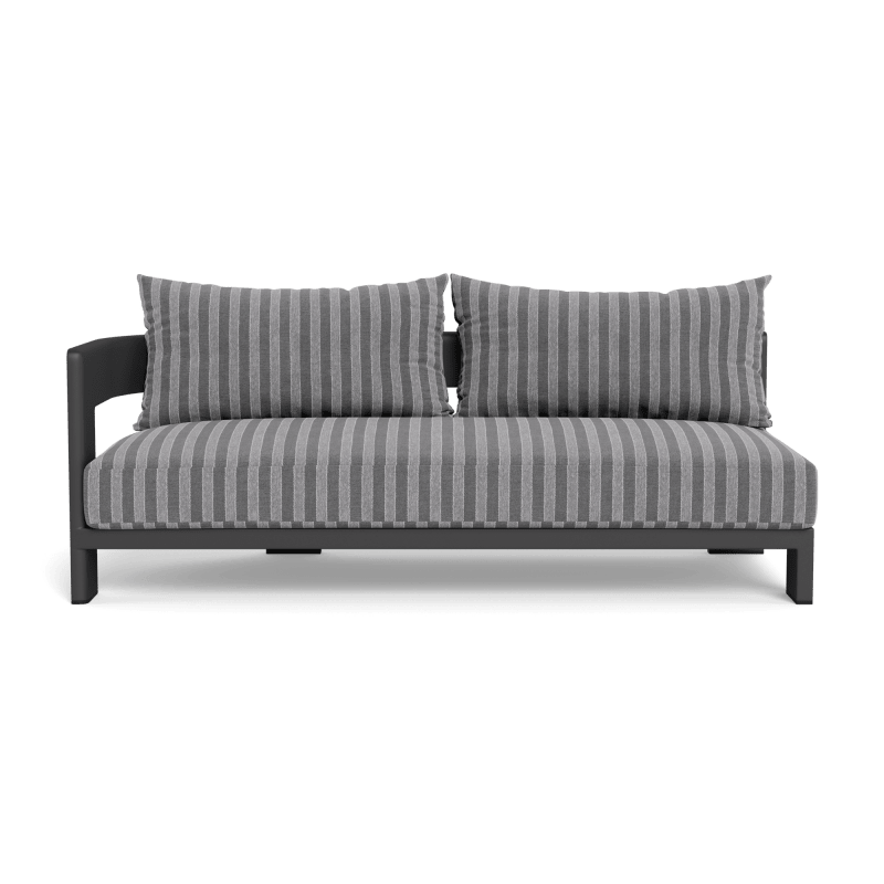 Victoria Aluminum 2 Seat 1 Arm Left