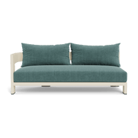 Victoria Aluminum 2 Seat 1 Arm Left