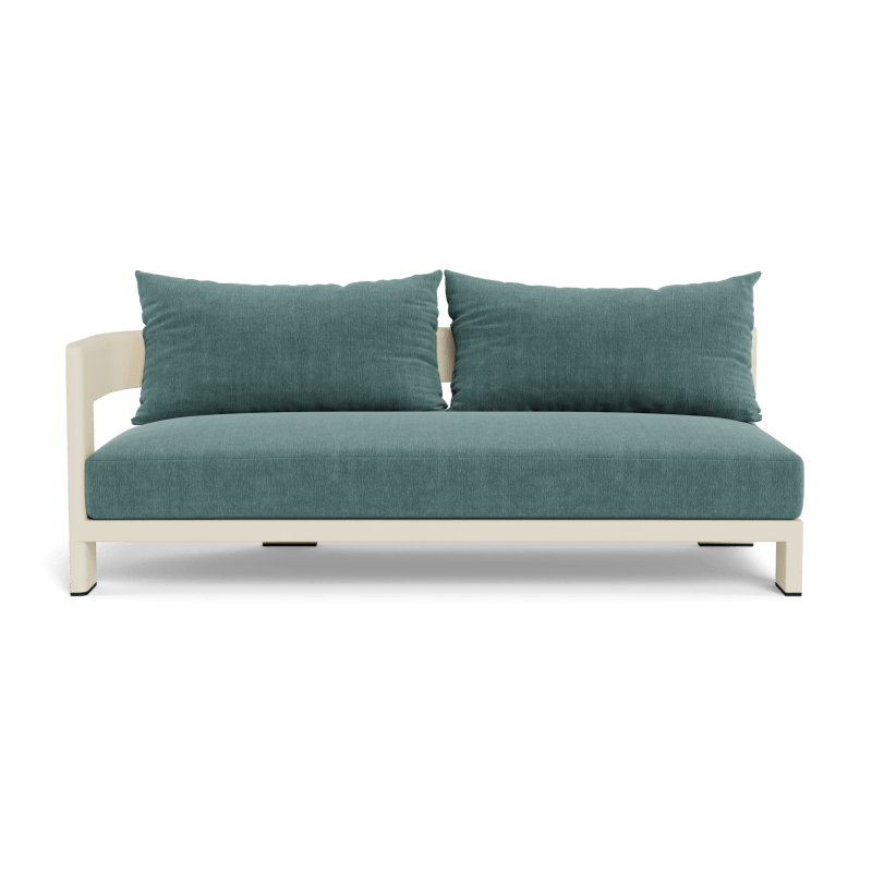 Victoria Aluminum 2 Seat 1 Arm Left