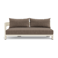Victoria Aluminum 2 Seat 1 Arm Left