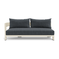 Victoria Aluminum 2 Seat 1 Arm Left