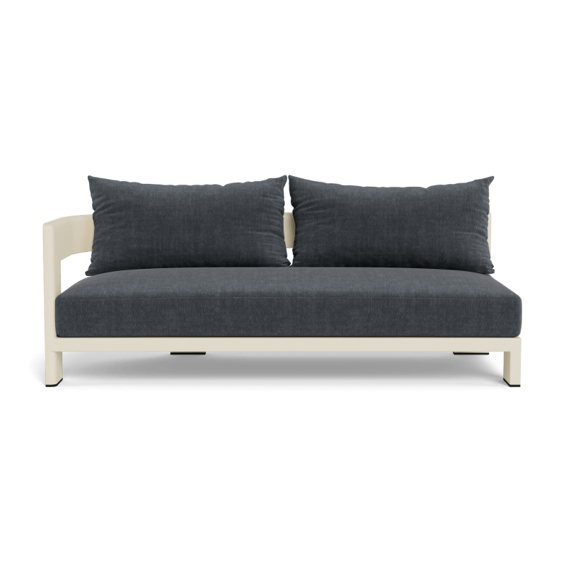 Victoria Aluminum 2 Seat 1 Arm Left