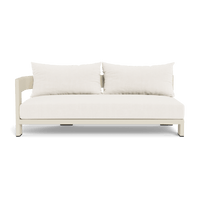 Victoria Aluminum 2 Seat 1 Arm Left