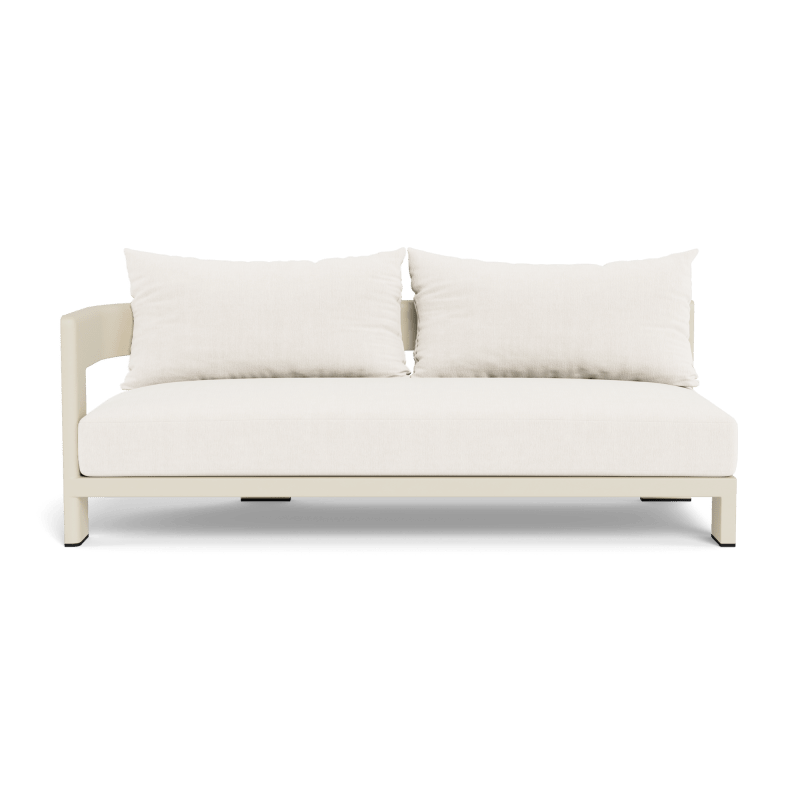 Victoria Aluminum 2 Seat 1 Arm Left