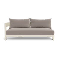 Victoria Aluminum 2 Seat 1 Arm Left