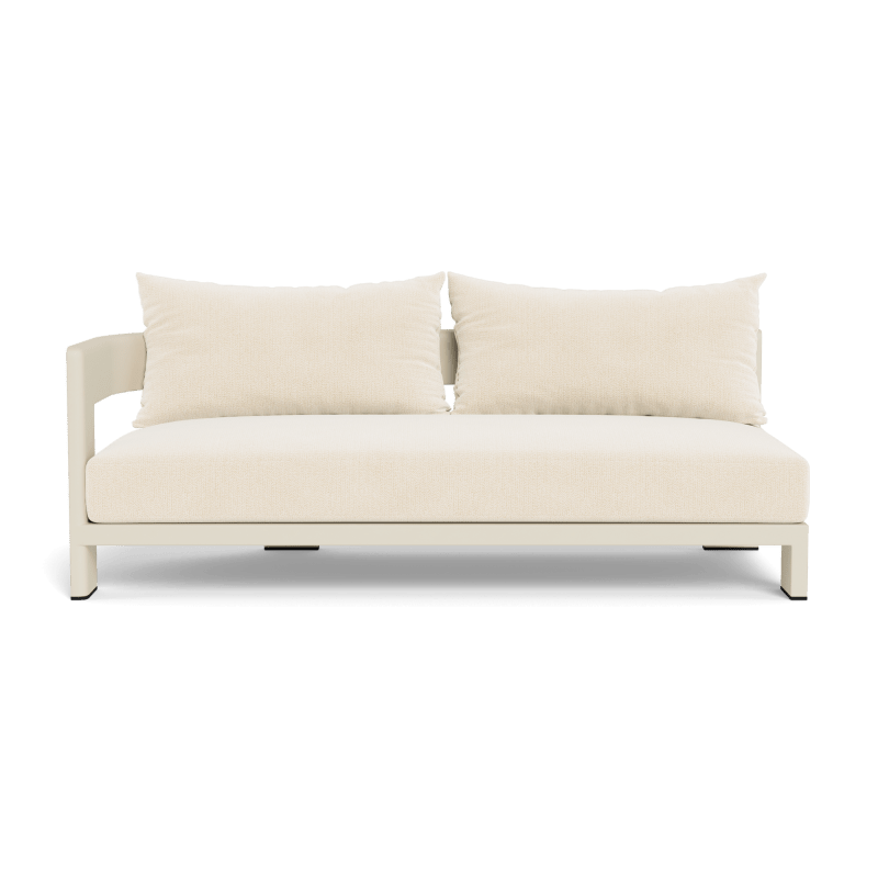 Victoria Aluminum 2 Seat 1 Arm Left