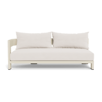 Victoria Aluminum 2 Seat 1 Arm Left