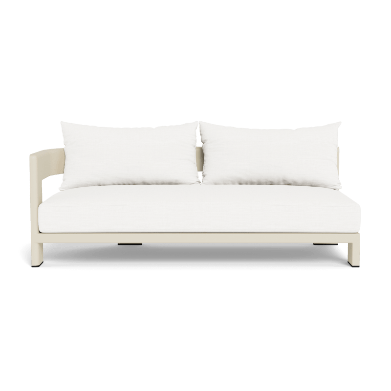 Victoria Aluminum 2 Seat 1 Arm Left