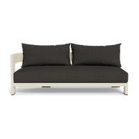 Victoria Aluminum 2 Seat 1 Arm Left