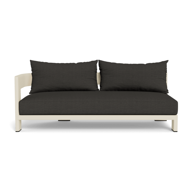 Victoria Aluminum 2 Seat 1 Arm Left