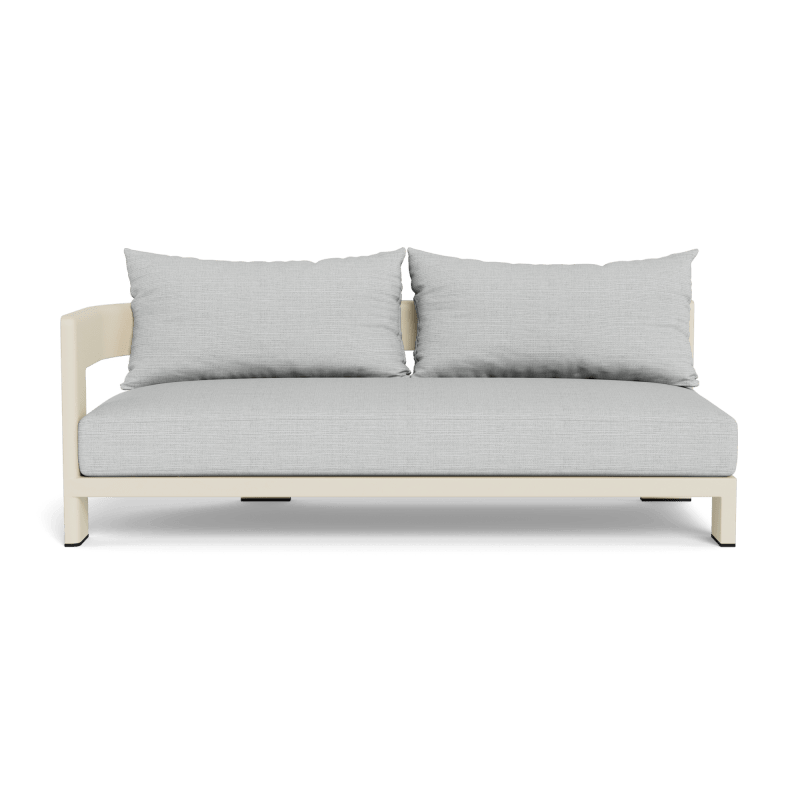 Victoria Aluminum 2 Seat 1 Arm Left