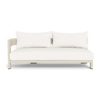 Victoria Aluminum 2 Seat 1 Arm Left