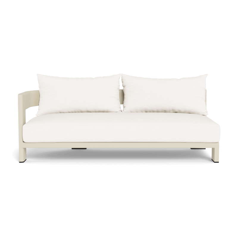 Victoria Aluminum 2 Seat 1 Arm Left