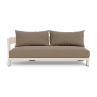 Victoria Aluminum 2 Seat 1 Arm Left