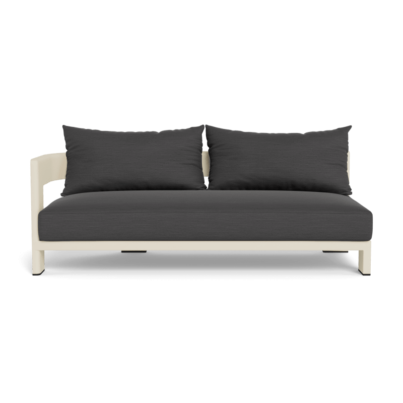 Victoria Aluminum 2 Seat 1 Arm Left