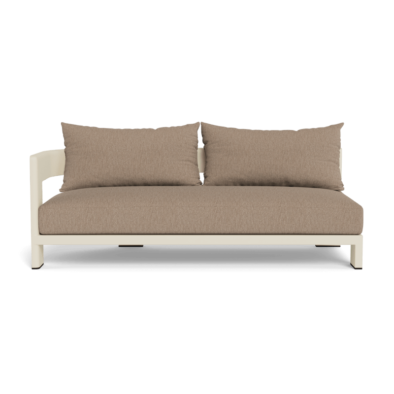 Victoria Aluminum 2 Seat 1 Arm Left