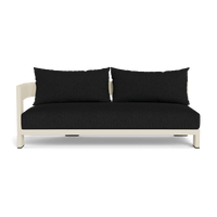 Victoria Aluminum 2 Seat 1 Arm Left