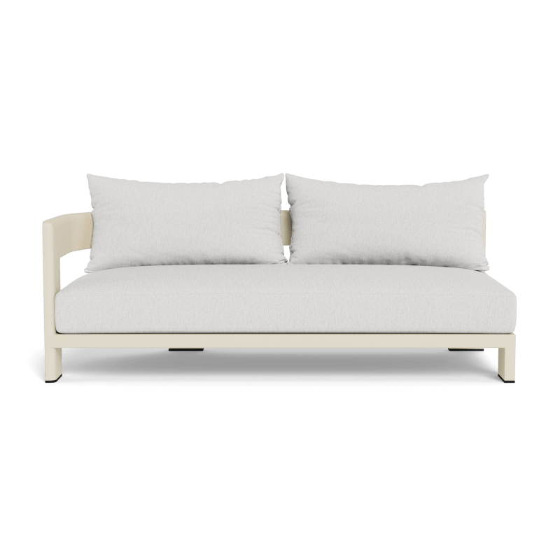 Victoria Aluminum 2 Seat 1 Arm Left