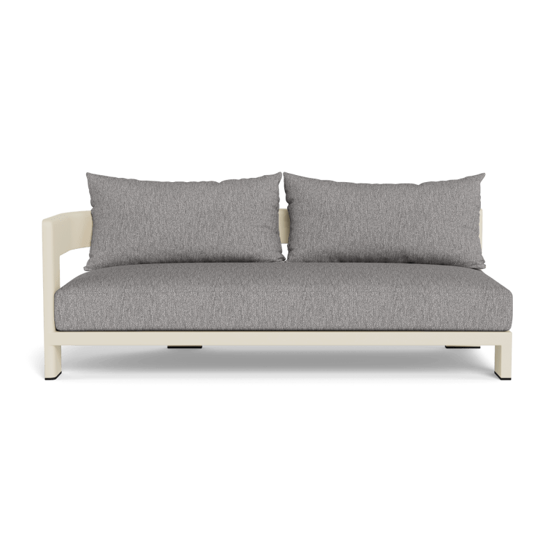 Victoria Aluminum 2 Seat 1 Arm Left
