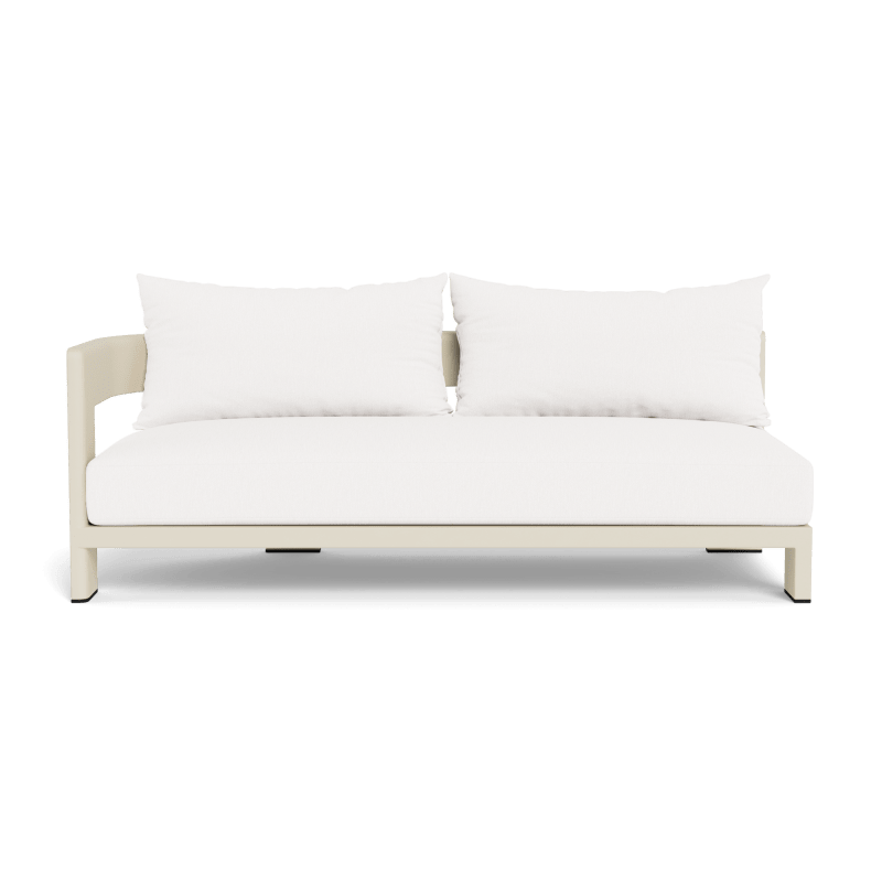 Victoria Aluminum 2 Seat 1 Arm Left