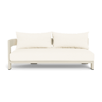 Victoria Aluminum 2 Seat 1 Arm Left