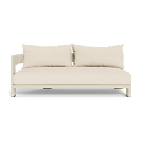 Victoria Aluminum 2 Seat 1 Arm Left