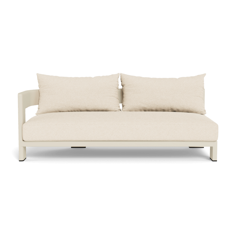 Victoria Aluminum 2 Seat 1 Arm Left