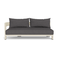 Victoria Aluminum 2 Seat 1 Arm Left