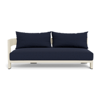 Victoria Aluminum 2 Seat 1 Arm Left