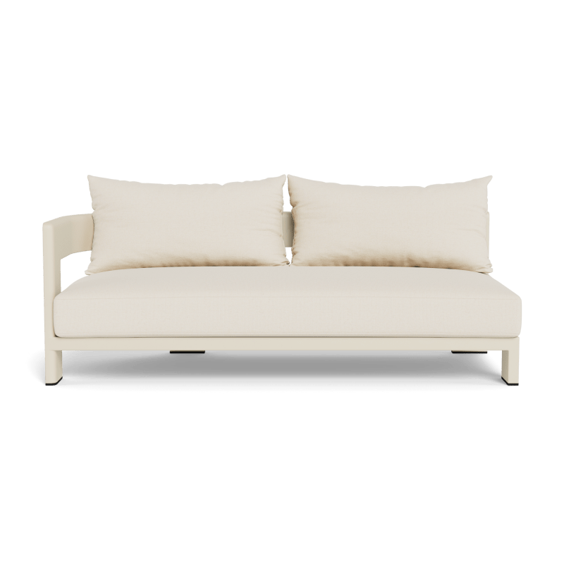 Victoria Aluminum 2 Seat 1 Arm Left