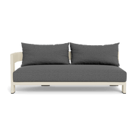 Victoria Aluminum 2 Seat 1 Arm Left