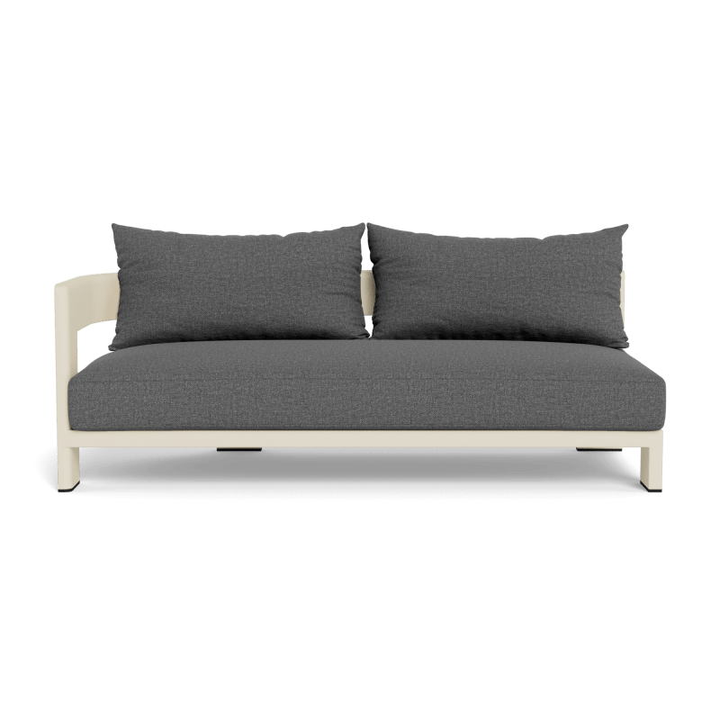 Victoria Aluminum 2 Seat 1 Arm Left