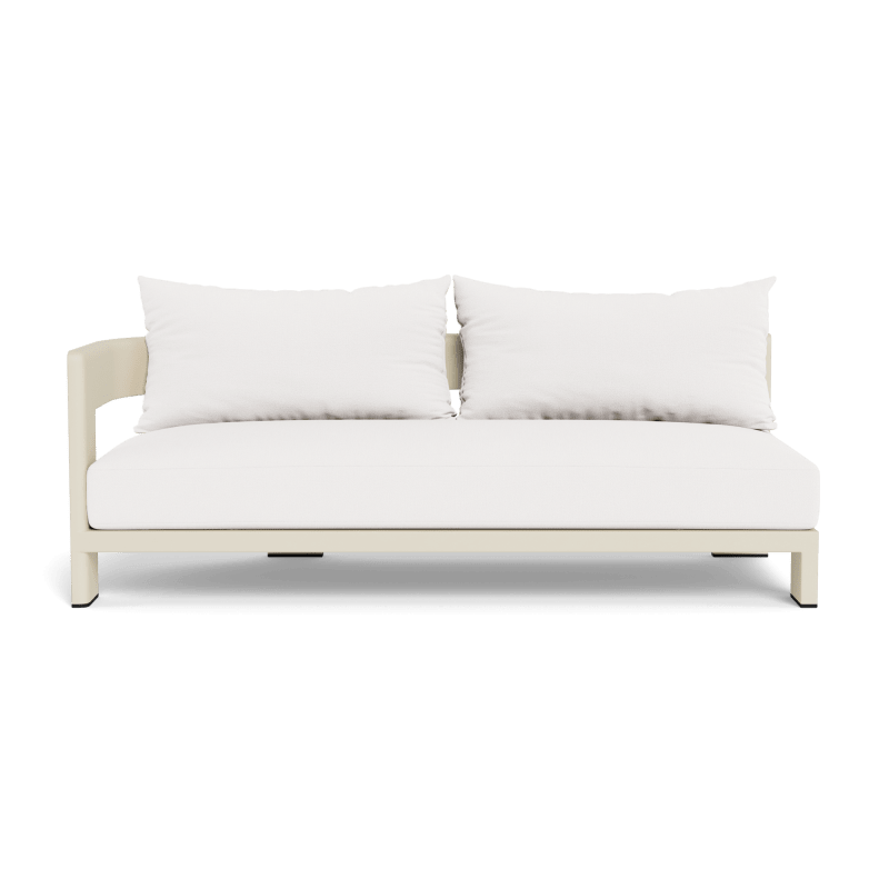 Victoria Aluminum 2 Seat 1 Arm Left