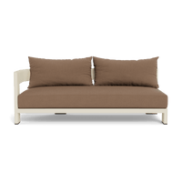 Victoria Aluminum 2 Seat 1 Arm Left