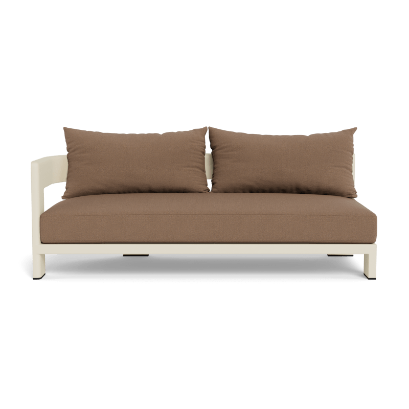 Victoria Aluminum 2 Seat 1 Arm Left